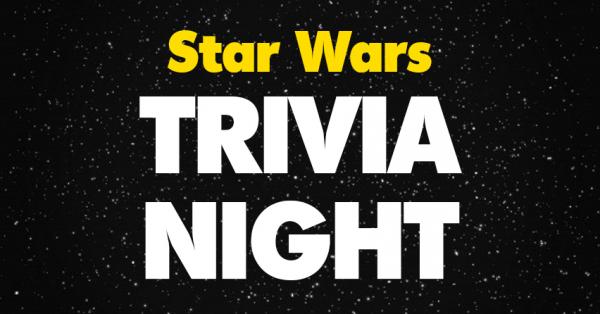 Image for event: Adult Trivia Tuesday: Star Wars